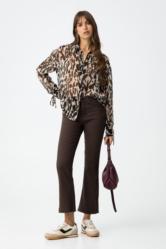 Jeans Megan _107 Chocolate