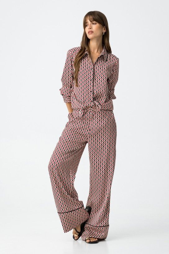Pantalón Chica Geométrico