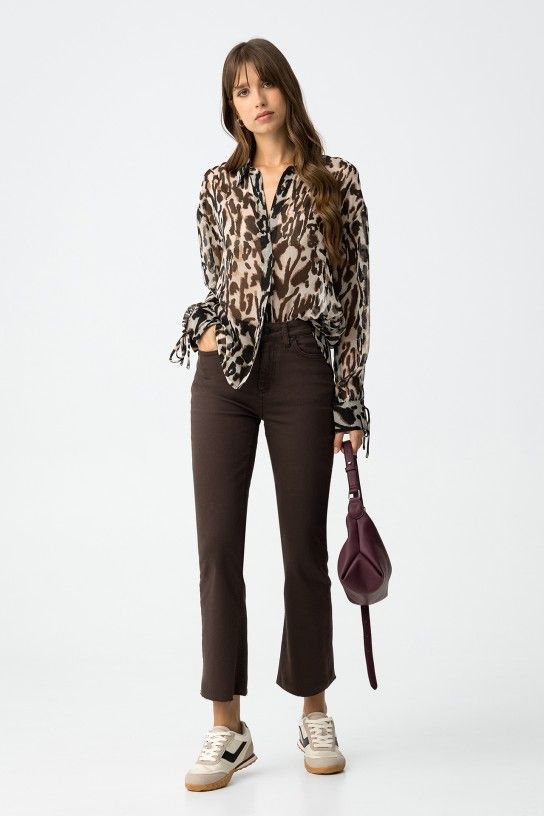 Jeans Megan _107 Chocolate - Imagen 2
