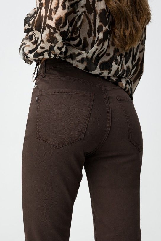 Jeans Megan _107 Chocolate - Imagen 6