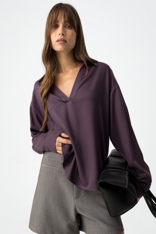 Blusa Indico Morada - Imagen 4