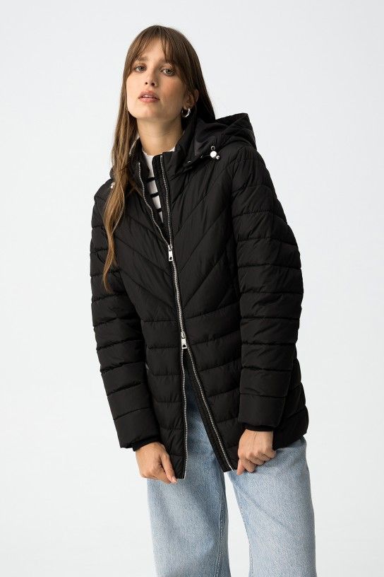 Acolchado Pennye Negro - Imagen 5