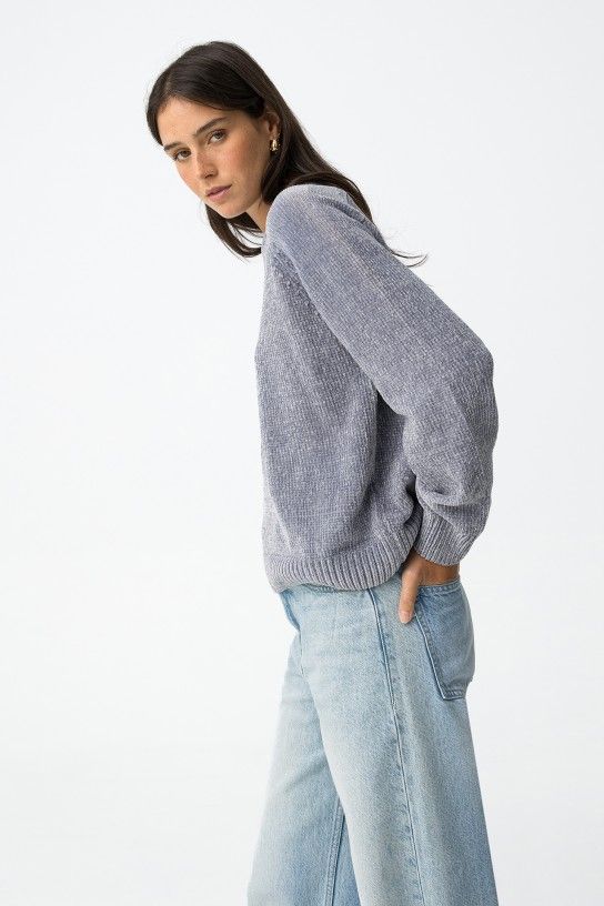 Jersey Mango_4 Azul - Imagen 3