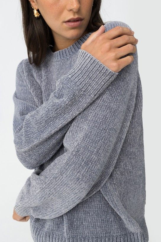 Jersey Mango_4 Azul - Imagen 4