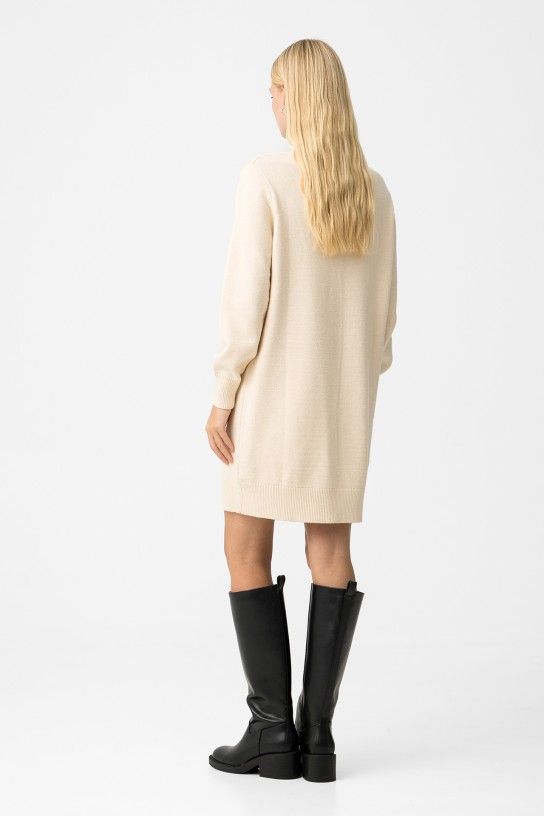 Vestido Thalia Beige - Imagen 4