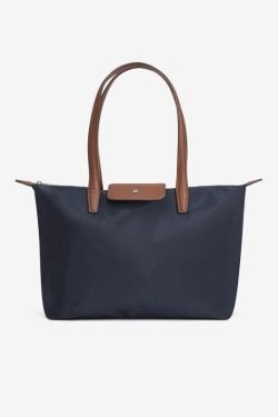 Bolso Shopper Top Marino