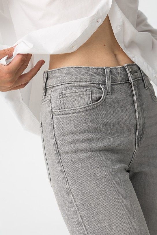 Jeans Megan_114 Gris - Imagen 5