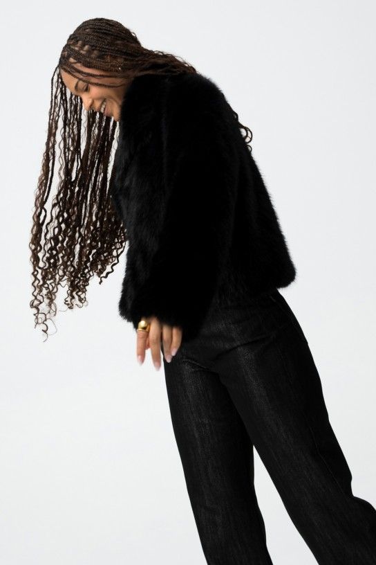 Chaqueta Thretha Negra - Imagen 9