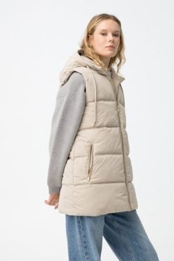 Chaleco Acolchado Duranduran Beige
