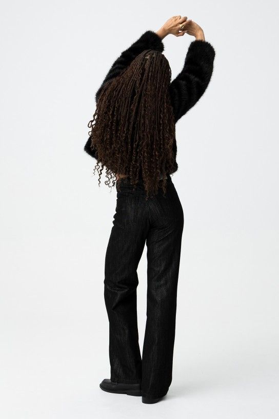 Chaqueta Thretha Negra - Imagen 10