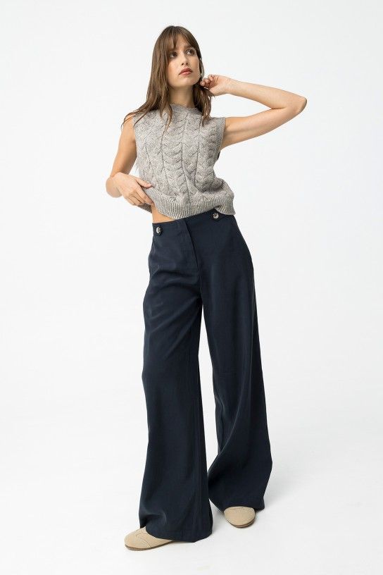 Pantalón Camelia Marino