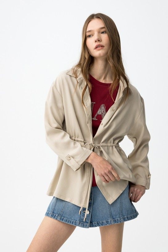 Chaqueta Minilopes Beige - Imagen 3