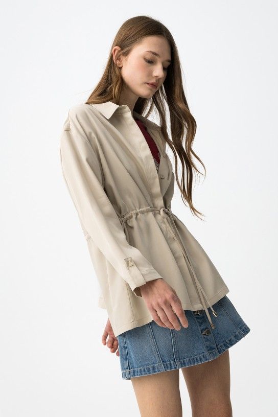 Chaqueta Minilopes Beige - Imagen 4