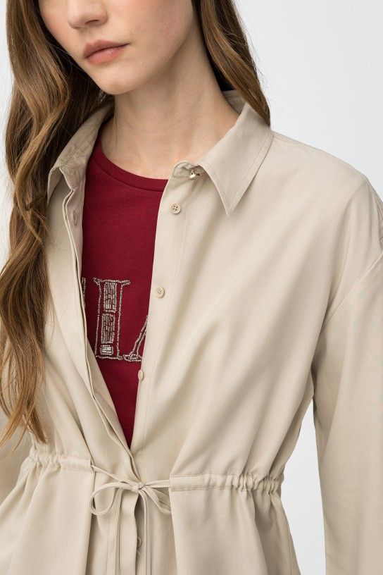 Chaqueta Minilopes Beige - Imagen 5