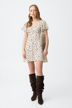 Vestido Clarice Deer Print