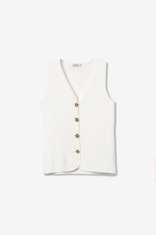 Top Fleur Blanco - Imagen 5